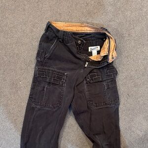 Duluth Trading Co Black Cargo Pants